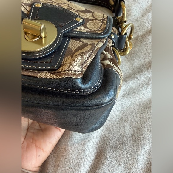 Coach 65th Anniversary Legacy Double Turnlock Shoulder Bag - Picture 11 of 16